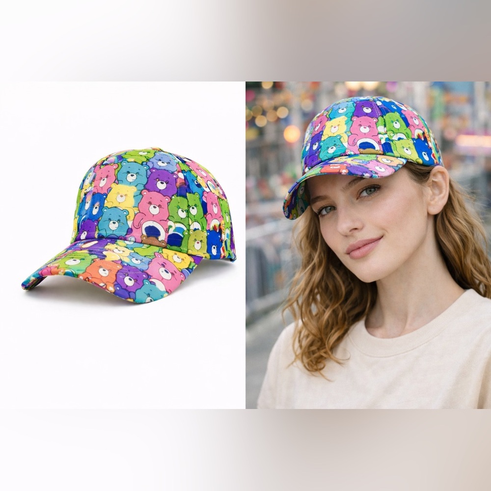 🐻 NWOT! Colorful Bears Baseball Cap